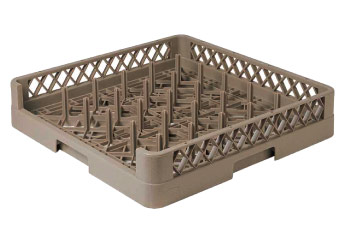 25 - Compartment Open Plate & Tray Rack