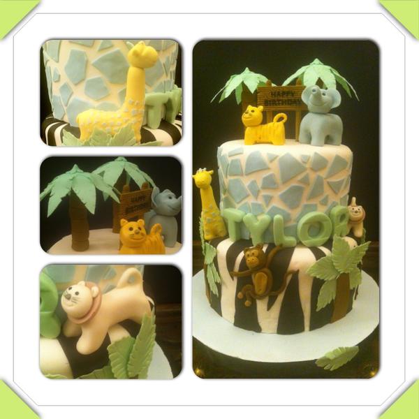 2kG ANIMAL THEME CAKE