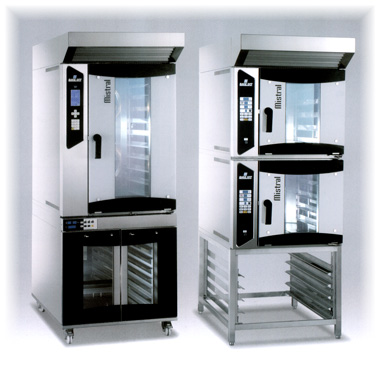 BAKING OVEN MISTRAL 5T PLUS 10T COMBINED 40X60CM TRAYS