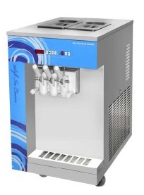 OP132BA COUNTER-TOP SOFT ICE CREAM MACHINE [2 FLAVOURS PLUS MIX]